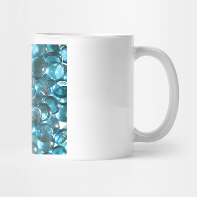 Blue Glass Stones by pinkal